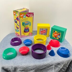 Vintage Playskool Nick Jr Wonder Box Shape Making 3 & Up